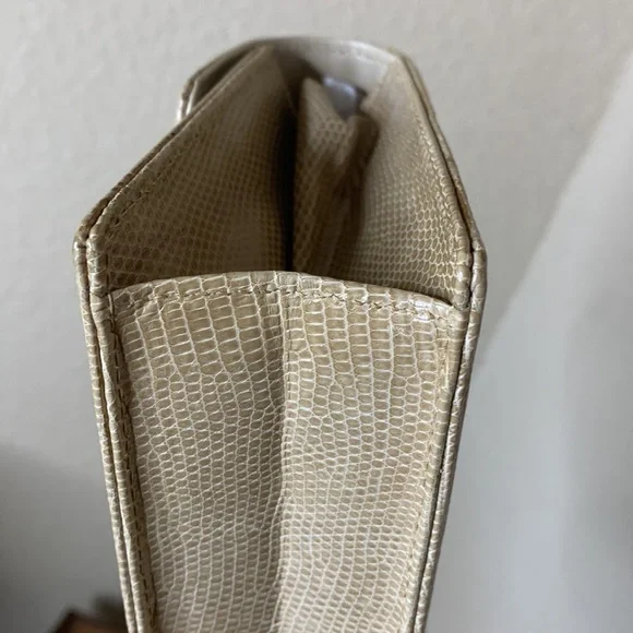 Vintage Gucci Lizard Front Flap Twist Lock Mini Bag - Picture 10 of 15